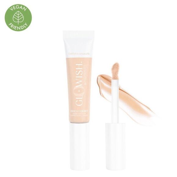GloWish 01 By HUDA BEAUTY Bright Light Sheer Concealer 01 Fair 0.35oz - Picture 3 of 12